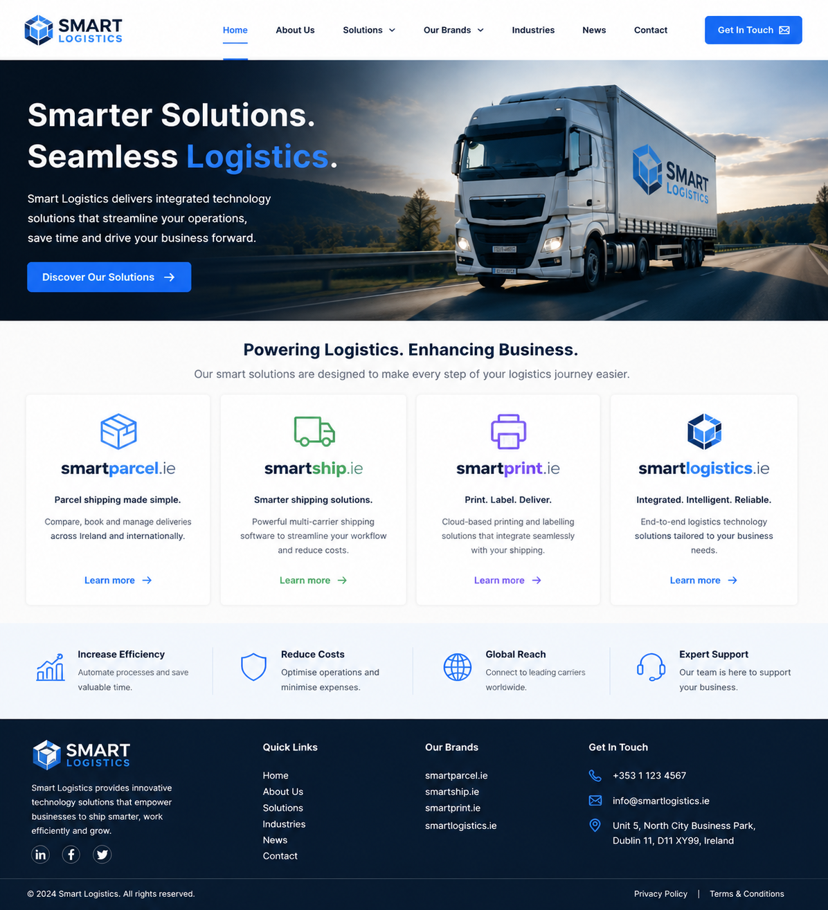 Smart Logistics truck